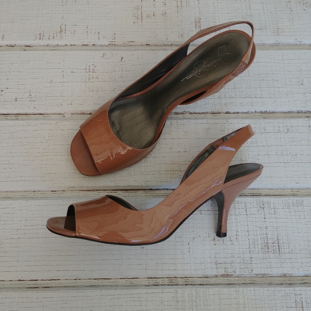 Jessica Simpson Kreme Sling Back heels